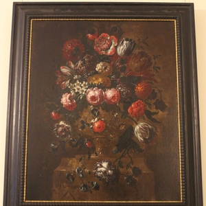 Pieter Casteels III, "Floral Still Life II," 17th Century. Oil on canvas 