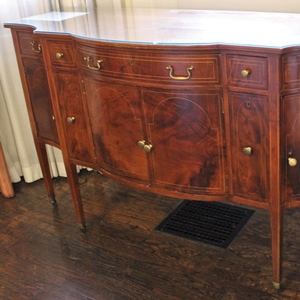 American Colonial Revival Neo-Classical Buffet Table, 1910-20 