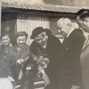 "Eleanor Roosevelt Visiting Youth in Israel," 1962	 