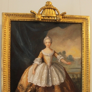 After Jean-Marc Nattier, "Isabelle de Bourbon-Parme," undated. Oil on canvas. 